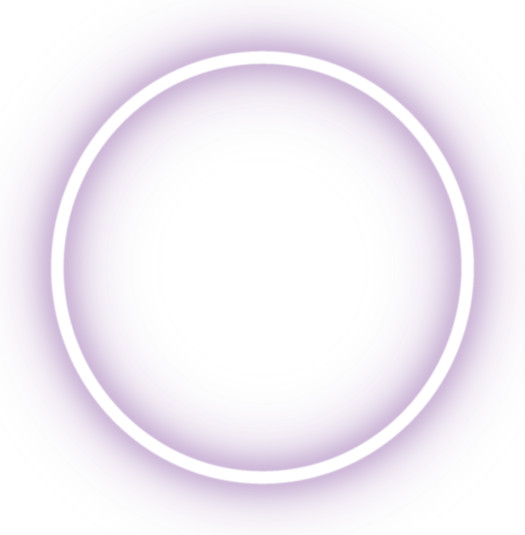 Purple Neon Circle 