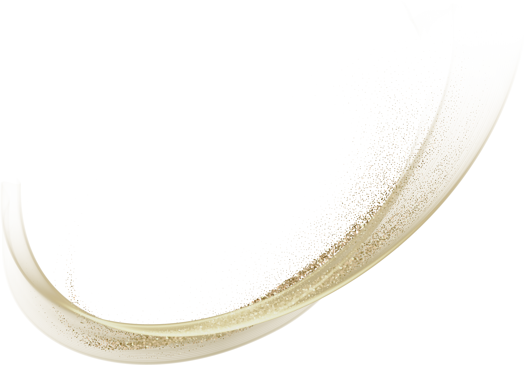 Gold Abstract Wave Line